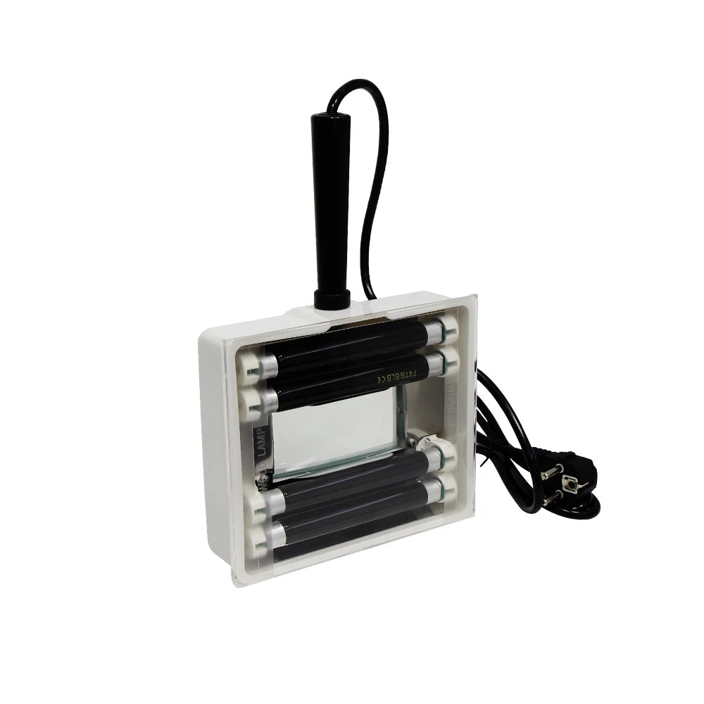 Electrical component with black cables on a white background