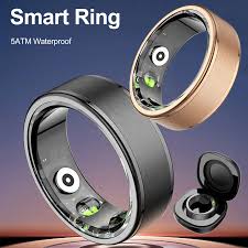 Waterproof Smart Ring Fitness Tracker - Health Monitor & Activity Tracker Ring